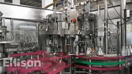 Línea de producción de latas de aluminio para vino/cerveza/jugo de refrescos/máquina de llenado y costura/máquina embotelladora de agua pura para bebidas energéticas/líquidas